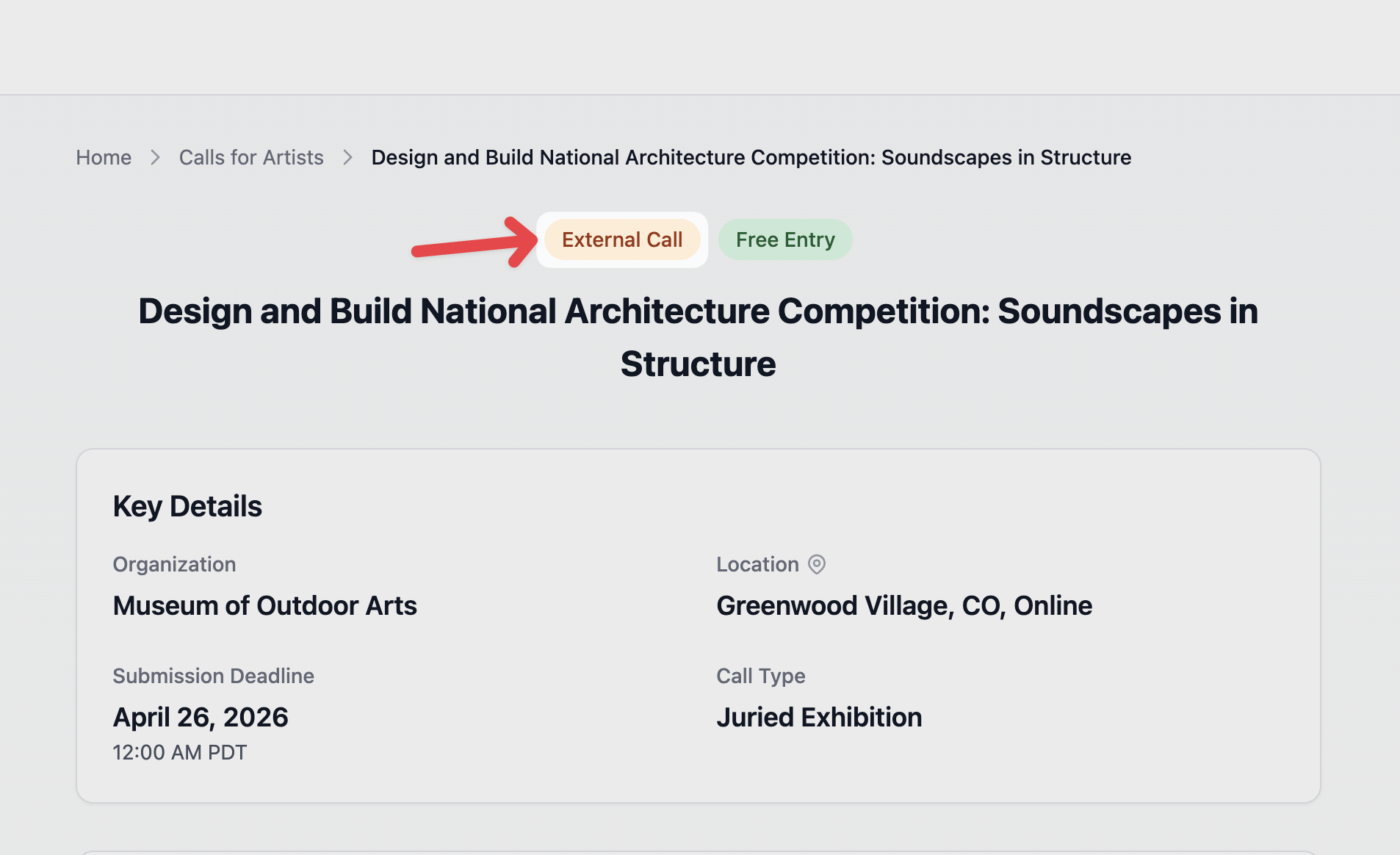 EntryThingy external and internal calls