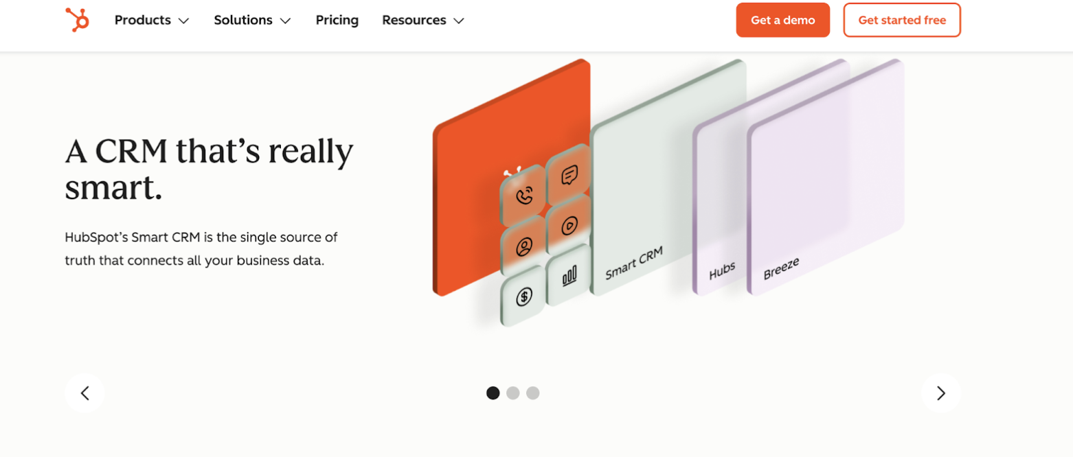 Hubspot Platform Screenshot
