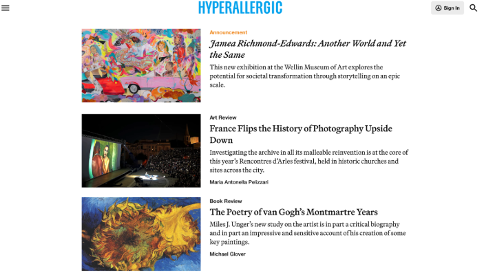 Hyperallergic Blog