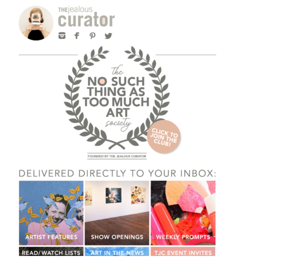 The Jealous Curator Blog