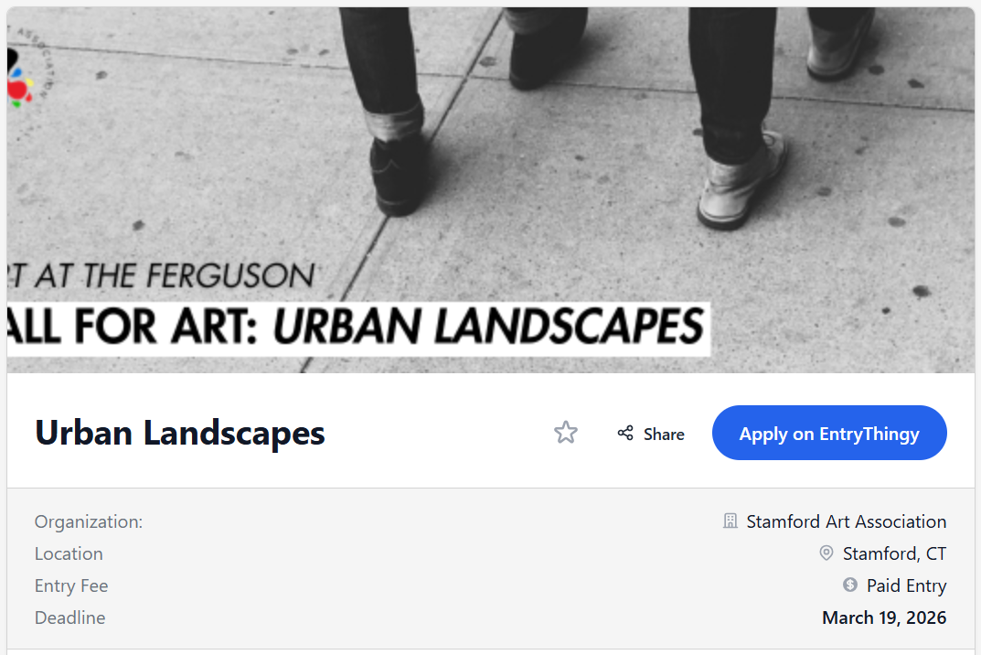 Urban Landscapes exhibition
