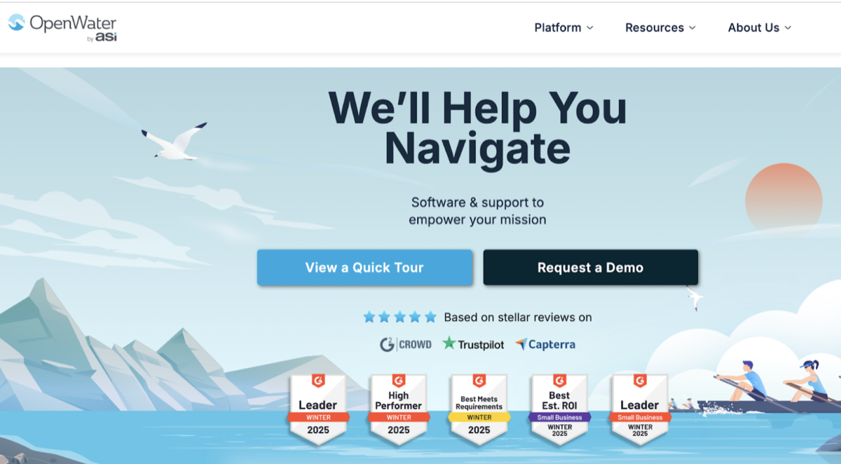 OpenWater professional jury software