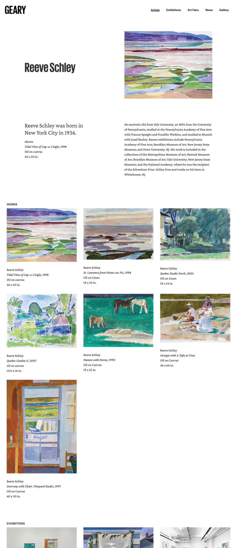 Reeve Schley Portfolio