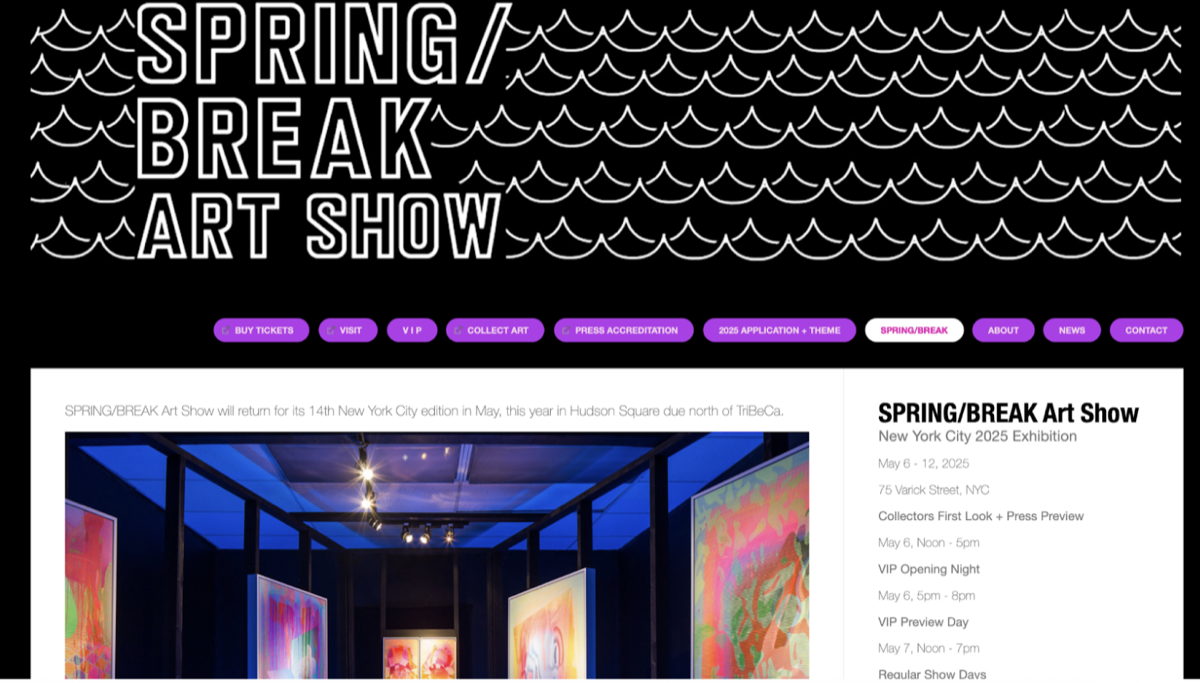 Spring Break Art Show